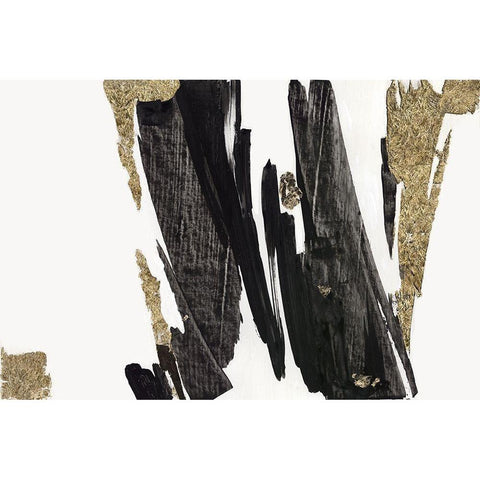 Stretching I  Black Modern Wood Framed Art Print by Lera