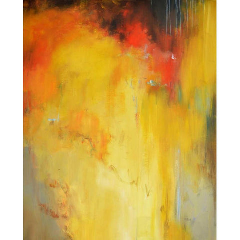 A Moment of Light Black Modern Wood Framed Art Print by Pullman, Mark