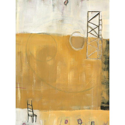 Warehouse Room A Black Modern Wood Framed Art Print with Double Matting by Pulliam, Mark