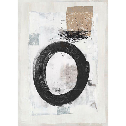 Open Skies  Black Modern Wood Framed Art Print with Double Matting by Woods, Maya