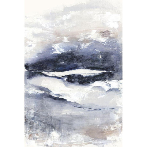 Ocean Eyes II  Black Modern Wood Framed Art Print by Woods, Maya