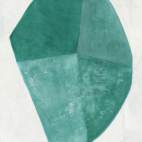 Reflecting Form I  White Modern Wood Framed Art Print by Woods, Maya