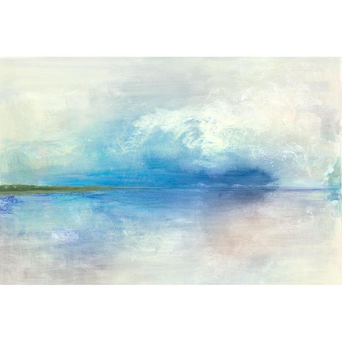 Spring Clouds II Gold Ornate Wood Framed Art Print with Double Matting by Woods, Maya