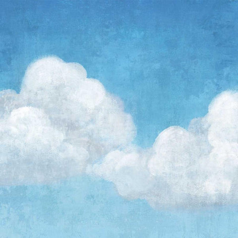 Cloudy I Black Modern Wood Framed Art Print by Ciullini, Andrea