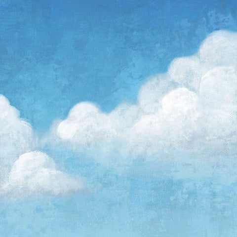 Cloudy II Black Modern Wood Framed Art Print by Ciullini, Andrea
