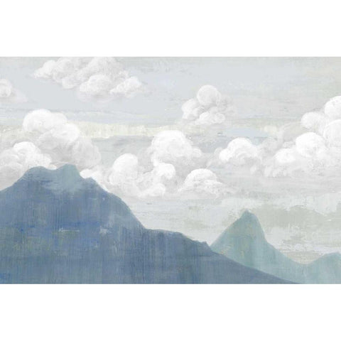 The Climb I Black Modern Wood Framed Art Print by Ciullini, Andrea