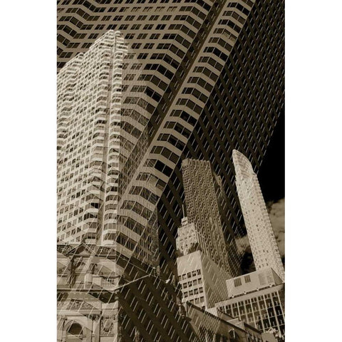Stand Tall II Black Modern Wood Framed Art Print by Stelfox, Norm