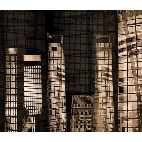 Industry II Black Modern Wood Framed Art Print by Stelfox, Norm
