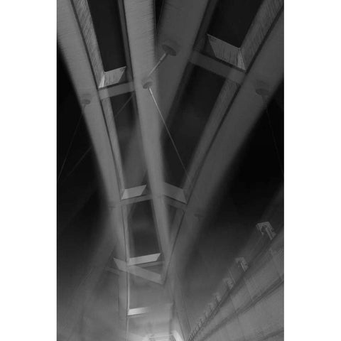 Back to Black III Black Modern Wood Framed Art Print by Selfox, Norm