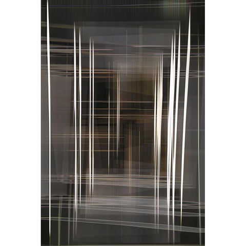 Parallel Reality I Black Modern Wood Framed Art Print by Stelfox, Norm