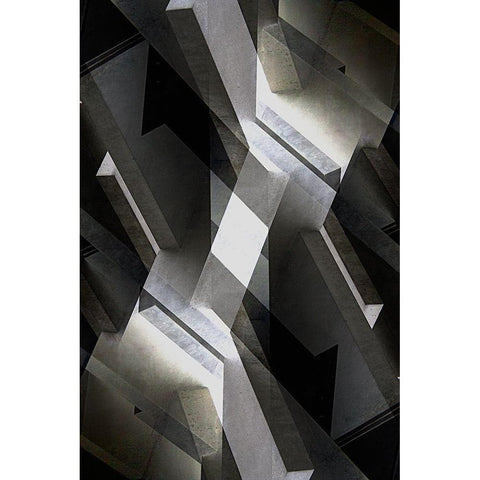 Shutter Speed II   Black Modern Wood Framed Art Print with Double Matting by Stelfox, Norm
