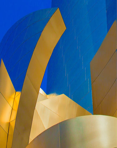 Abstracted Architecture III White Modern Wood Framed Art Print with Double Matting by Stelfox, Norm