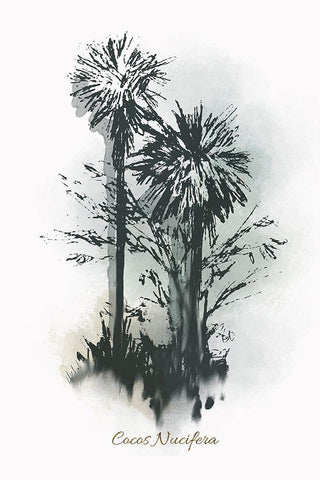 Everglades IV Black Ornate Wood Framed Art Print with Double Matting by Rick Novak