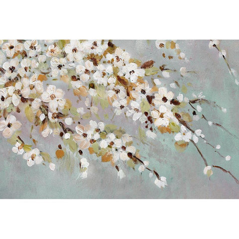 Spring Time II Black Modern Wood Framed Art Print by Orlov, Irena