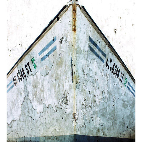 Navy Nautical White Modern Wood Framed Art Print by Orlov, Irena