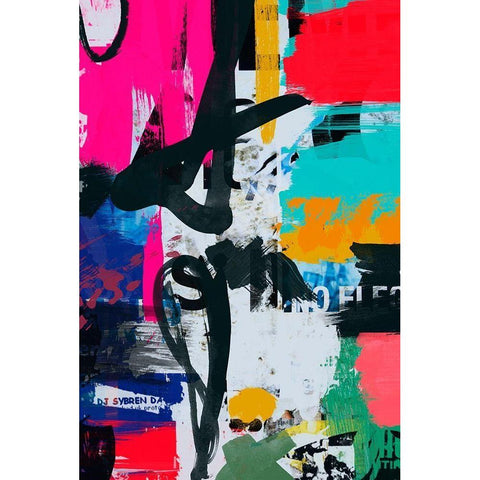 Colour Factory II White Modern Wood Framed Art Print by Orlov, Irena