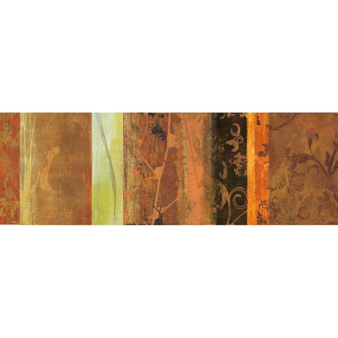 Autumn Soprana Gold Ornate Wood Framed Art Print with Double Matting by PI Studio