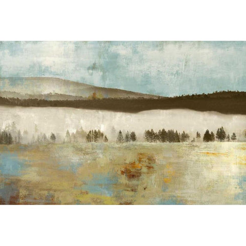 Dreamscape White Modern Wood Framed Art Print by PI Studio