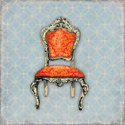 BergÃ¨re III White Modern Wood Framed Art Print by PI Studio