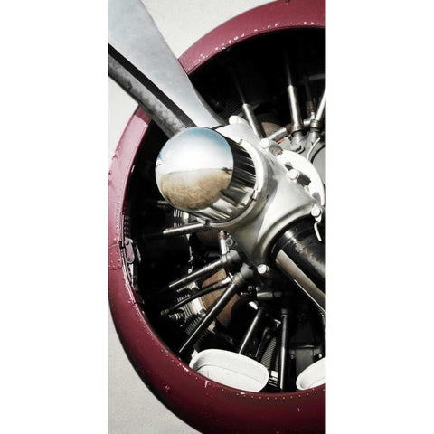 Aeronautical II White Modern Wood Framed Art Print by PI Studio