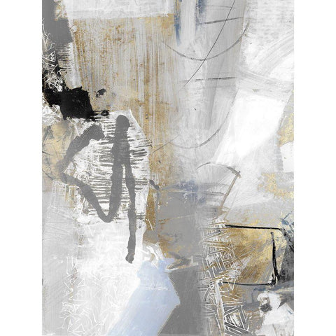 Chromatized II Black Modern Wood Framed Art Print by Piovan, Maurizio