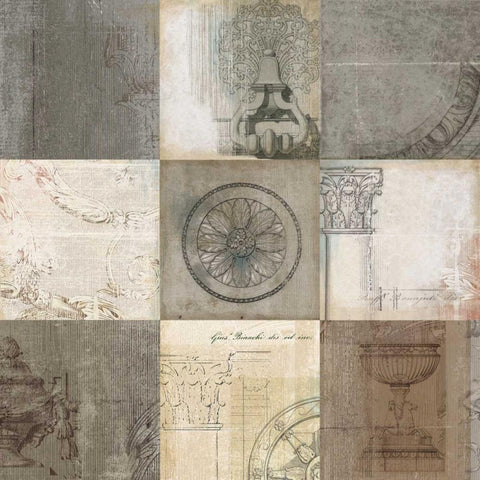 In Due Time - Oversize Black Ornate Wood Framed Art Print with Double Matting by Pearce, Allison