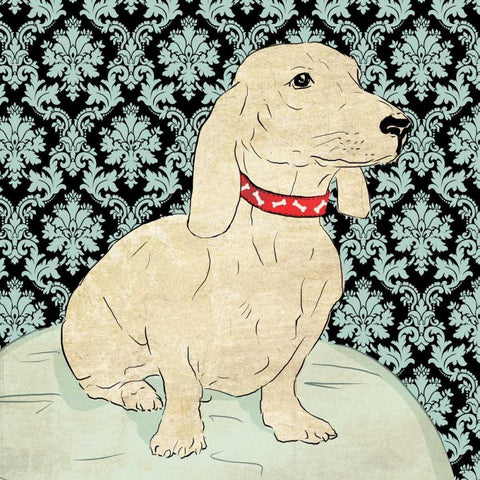 Reggie White Modern Wood Framed Art Print by Pearce, Allison