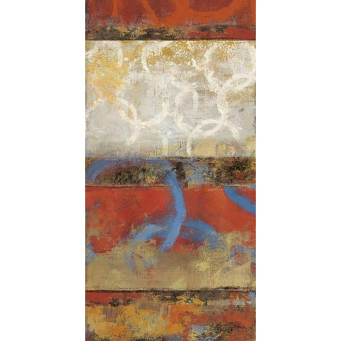 Converted I Gold Ornate Wood Framed Art Print with Double Matting by Pearce, Allison