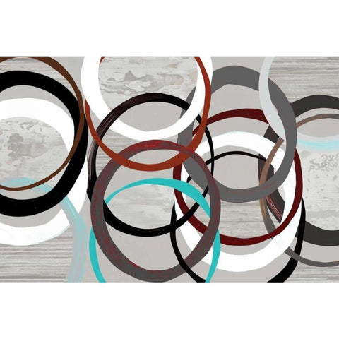 Alterior Motives I White Modern Wood Framed Art Print by PI Galerie