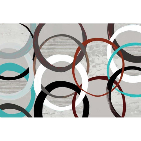 Alterior Motives II White Modern Wood Framed Art Print by PI Galerie