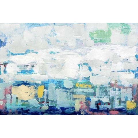 Forever  White Modern Wood Framed Art Print by PI Galerie