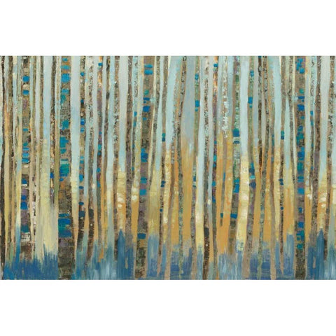 Delta  Black Modern Wood Framed Art Print by PI Galerie