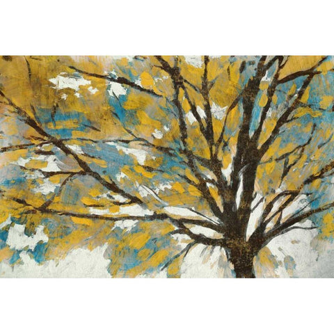 Soleil  White Modern Wood Framed Art Print by PI Galerie