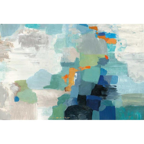 Tender  White Modern Wood Framed Art Print by PI Galerie
