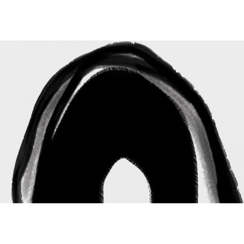 Edges I Black Modern Wood Framed Art Print by PI Galerie