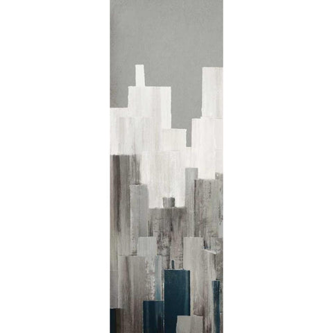 Ripped City I White Modern Wood Framed Art Print by PI Studio