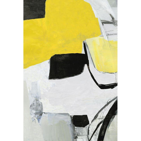 Valiant I  Black Modern Wood Framed Art Print by PI Gallerie