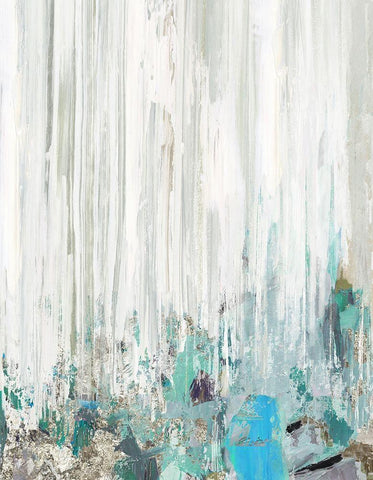 Hidden in Light II White Modern Wood Framed Art Print with Double Matting by PI Studio