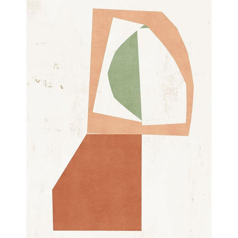 Silhouette  Gold Ornate Wood Framed Art Print with Double Matting by PI Studio