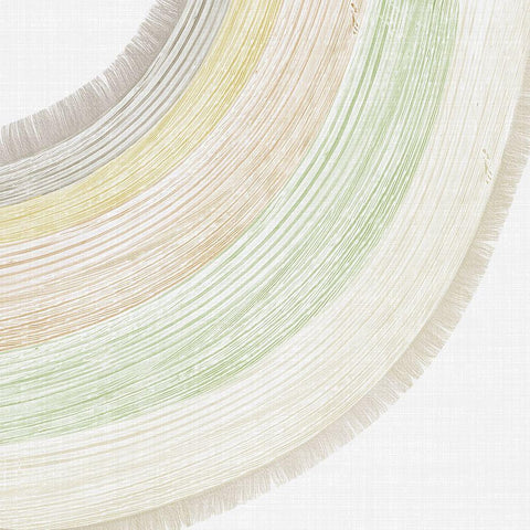 Little Rainbow II   White Modern Wood Framed Art Print by PI Juvenile