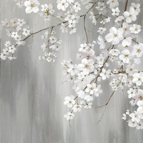 Magnolia Haven  White Modern Wood Framed Art Print by PI Studio