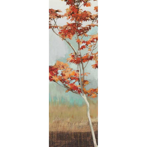 Maple Tree I Black Modern Wood Framed Art Print with Double Matting by Pearce, Allison