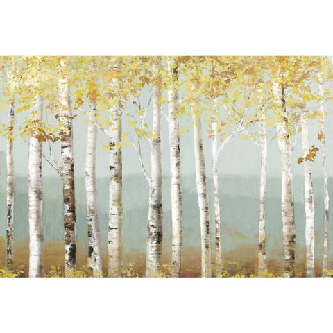 Soft Birch White Modern Wood Framed Art Print by Pearce, Allison