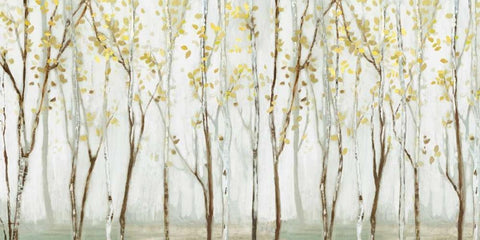 Long landscape Black Ornate Wood Framed Art Print with Double Matting by Pearce, Allison