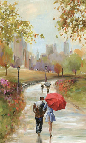 Endearment Black Ornate Wood Framed Art Print with Double Matting by Pearce, Allison