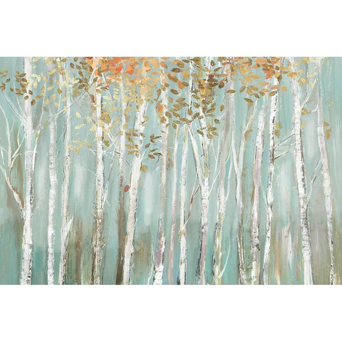 Enchanted Forest White Modern Wood Framed Art Print by Pearce, Allison