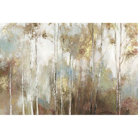 Fine Birch III White Modern Wood Framed Art Print by Pearce, Allison