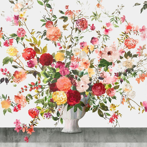 Poetic Black Ornate Wood Framed Art Print with Double Matting by Pearce, Allison