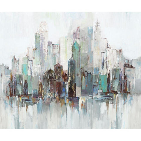 City Escape II  Black Modern Wood Framed Art Print by Pearce, Allison