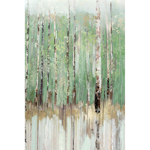 Tree Essence II White Modern Wood Framed Art Print by Pearce, Allison